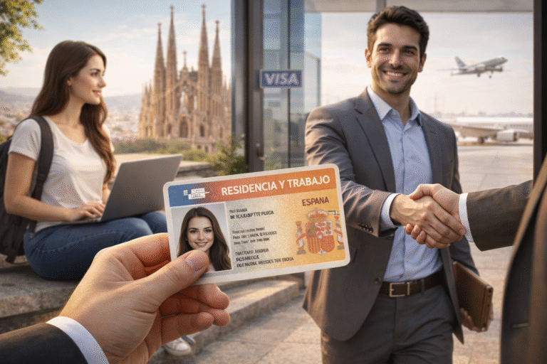 How to Change from a Student Stay to Residence and Work in Spain