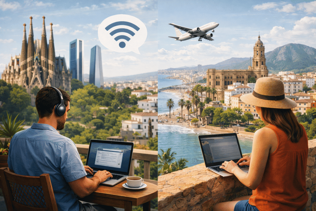Which Cities in Spain Are the Most Advisable for Remote Workers?